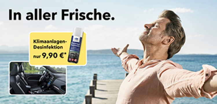 In aller Frische.: Klimaanlagen-Desinfektion und mehr